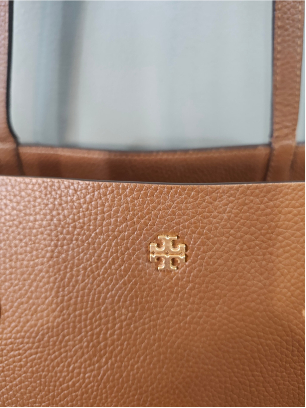 Tory Burch Brown Leather Tote Bag, One Size - Picture 2 of 12
